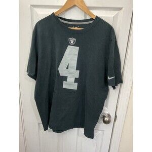 Nike Raiders Derek Carr #4 T-Shirt XL